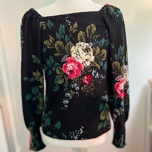 Loft Floral Blouse size small